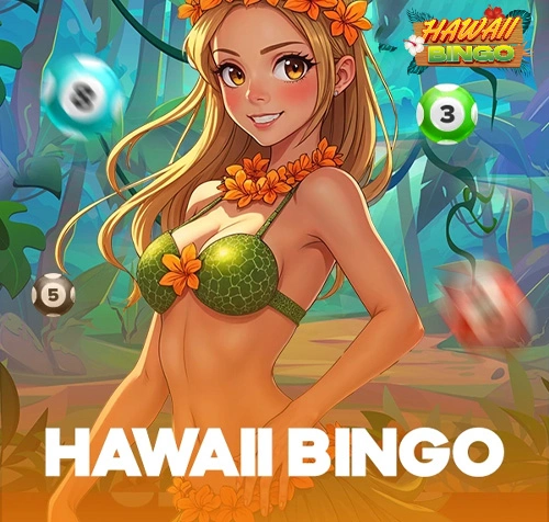 Hawaii Bingo permainan bingo bertema tropis