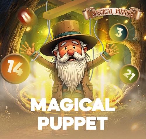 Magical Puppet game angka dengan tema boneka magis